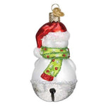 Old World Christmas Jingle Bell Snowman - - SBKGifts.com
