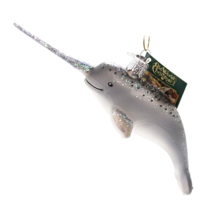 Old World Christmas Narwhal - - SBKGifts.com
