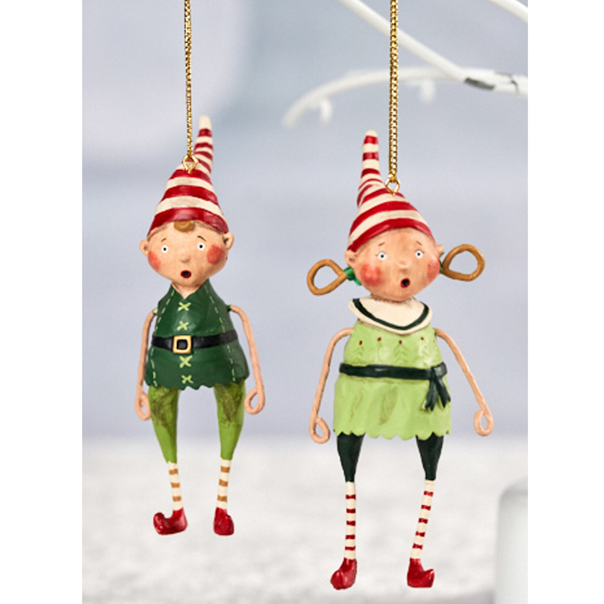 Lori Mitchell Tootsie & Tinker Ornaments - - SBKGifts.com