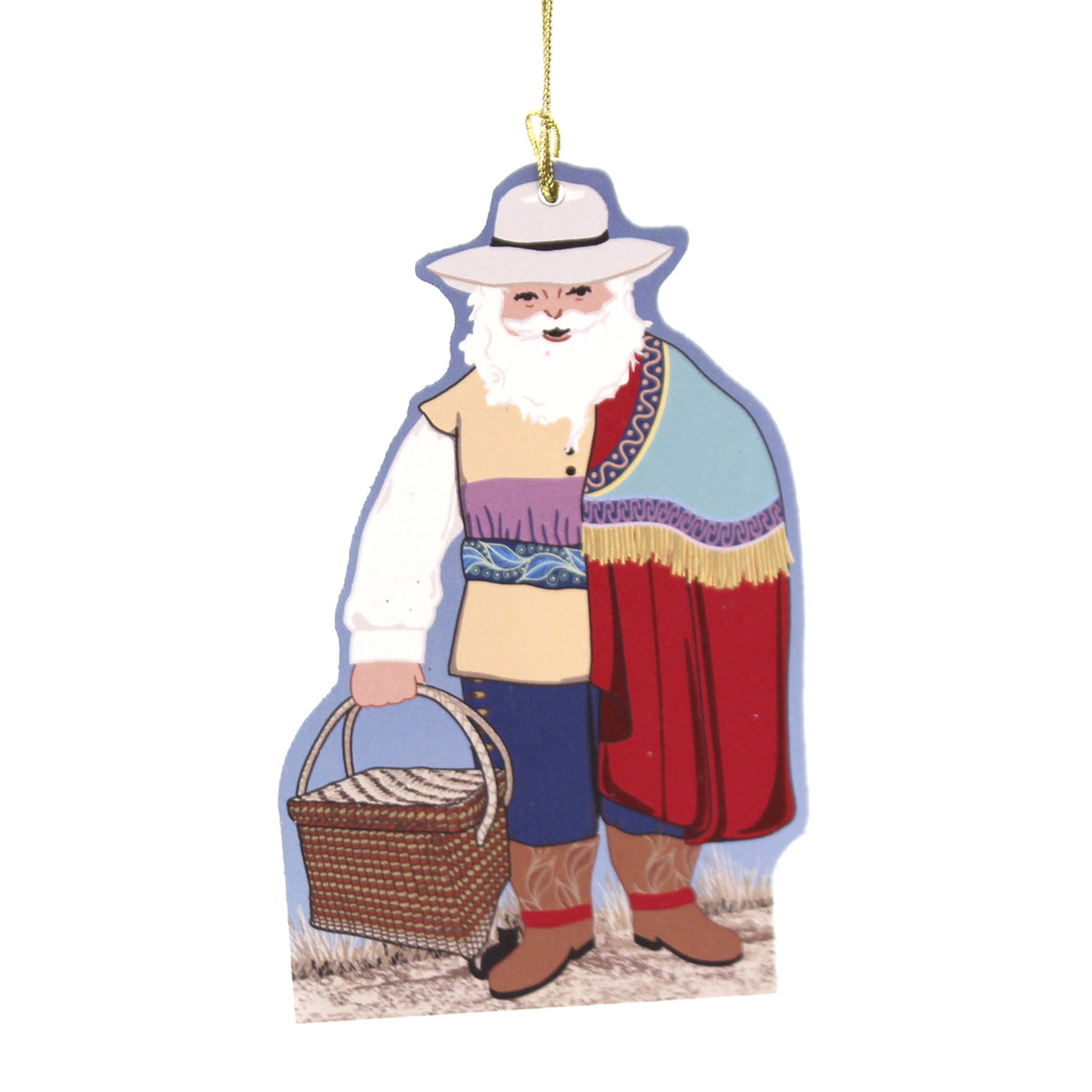 (39138) Colonial Mexico Santa Ornament