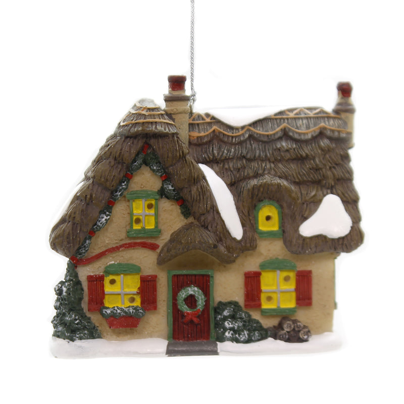 Brookshire Cottage - 3 Inch, Polyresin - Dickens Village Department 56 6002256 (39236)