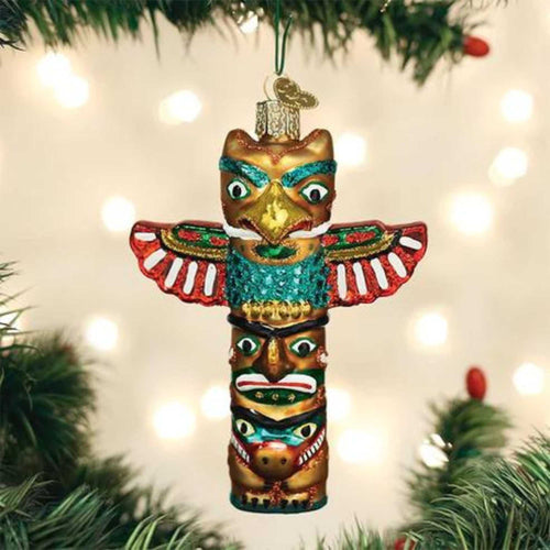 Old World Christmas Totem Pole - - SBKGifts.com
