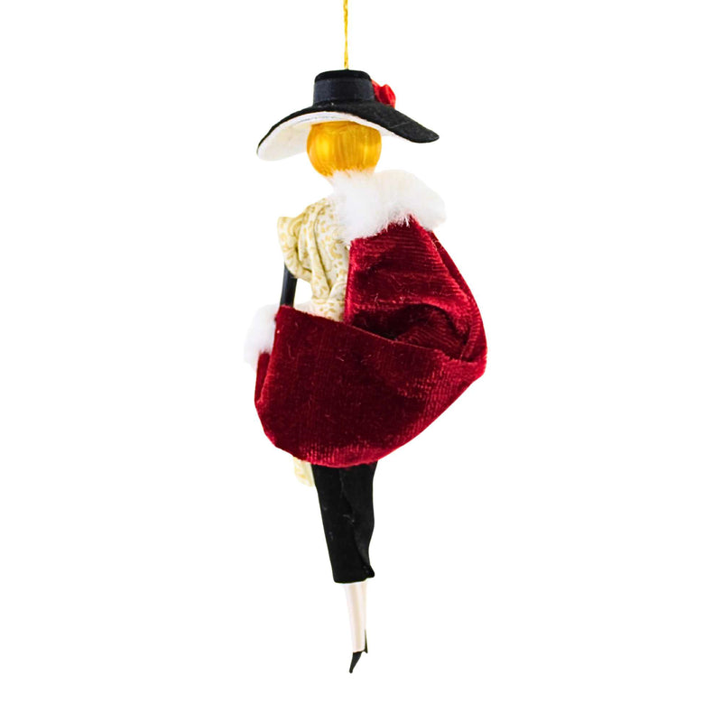 De Carlini Italian Ornaments Nicole In New York City - - SBKGifts.com