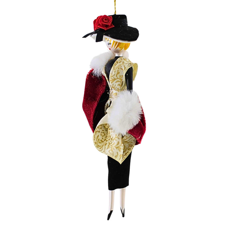 De Carlini Italian Ornaments Nicole In New York City - - SBKGifts.com