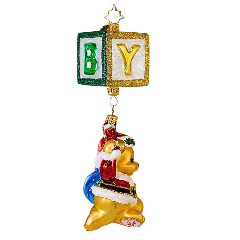 Christopher Radko Bear Block Party - - SBKGifts.com