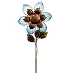 Home & Garden Solar Giant Flower Stake Blue Metal Led String Lights Cally 11566 (39873)