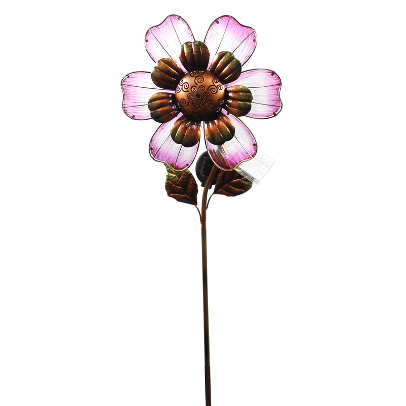 Home & Garden Solar Giant Flower Stake Pink Metal Led String Lights 11567 (39875)