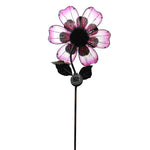 Home & Garden Solar Giant Flower Stake Pink - - SBKGifts.com
