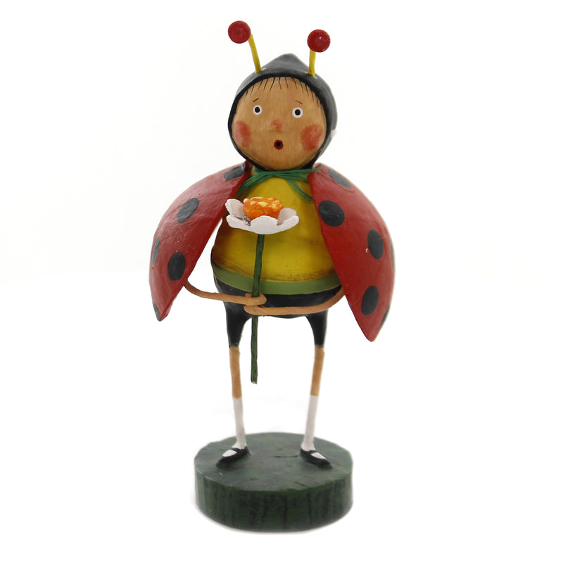 Lori Mitchell Little Ladybug Polyresin Spring Flower Insect 11130 (39924)