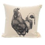 Home Decor Rooster Pillow Fabric Indoor Use Barnyard Farm Mp Rooster 2 (40127)