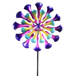 Home & Garden Flower Wind Spinner Metal Yard Decor 12287 (40258)