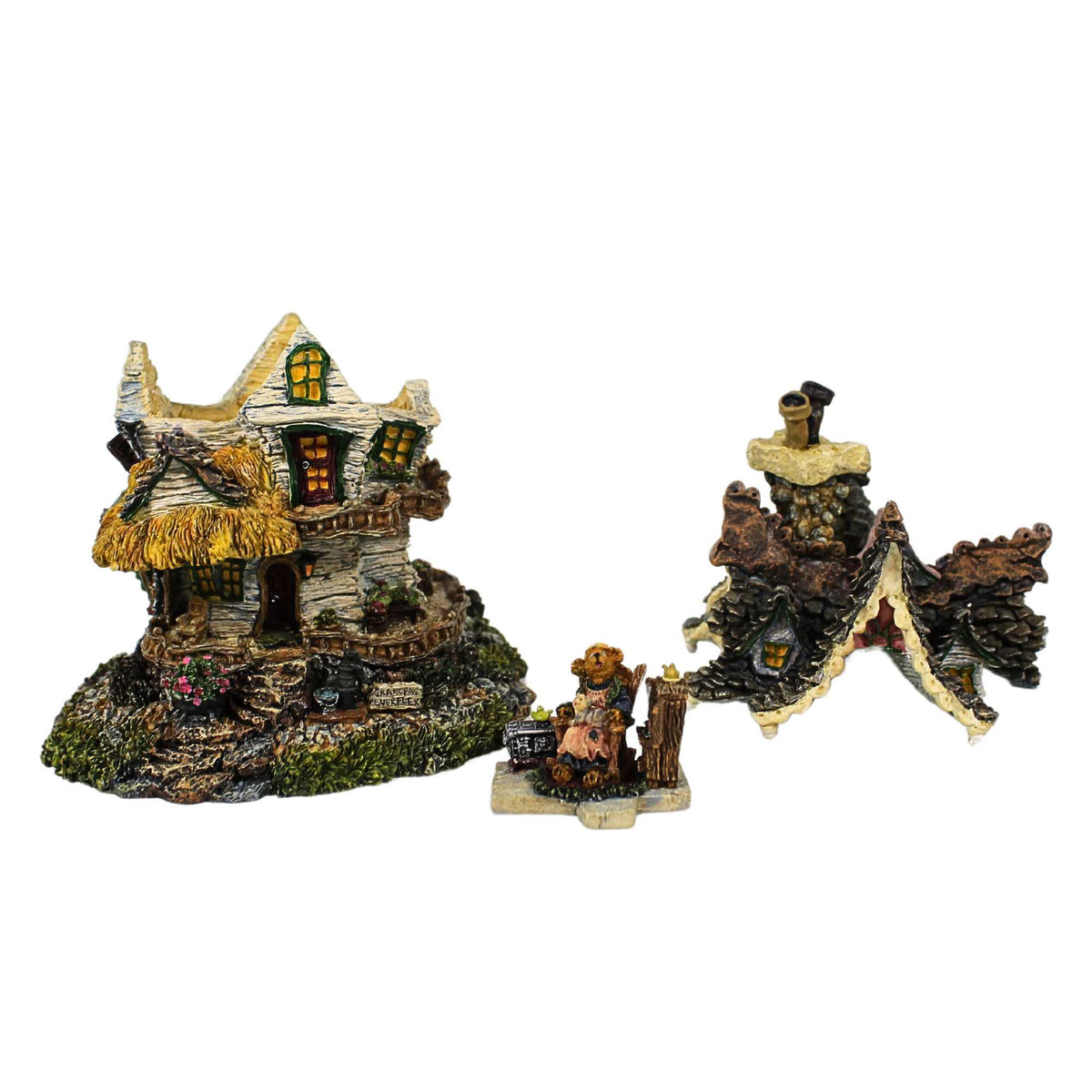 Boyds Bears Resin Grenville & Beatrice's Homestead - - SBKGifts.com