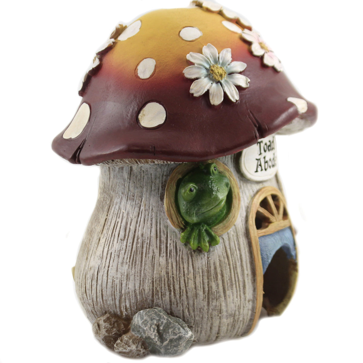 Roman Toad Abode Garden Statue - - SBKGifts.com