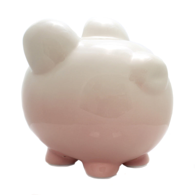 Bank Pink Ombre Piggy Bank - - SBKGifts.com