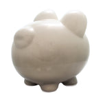 Child To Cherish Gray Ombre Piggy Bank - One Bank 7.75 Inch, Ceramic - Money Save Baby 3707Gy (40746)