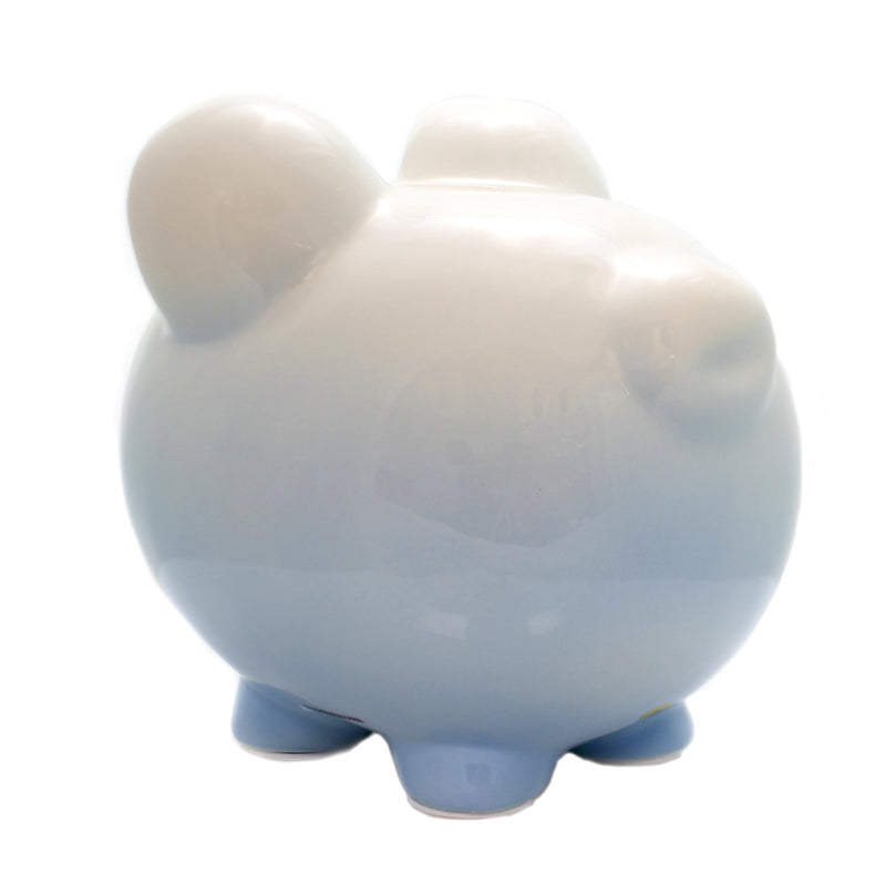 Child To Cherish Blue Ombre Piggy Bank - - SBKGifts.com