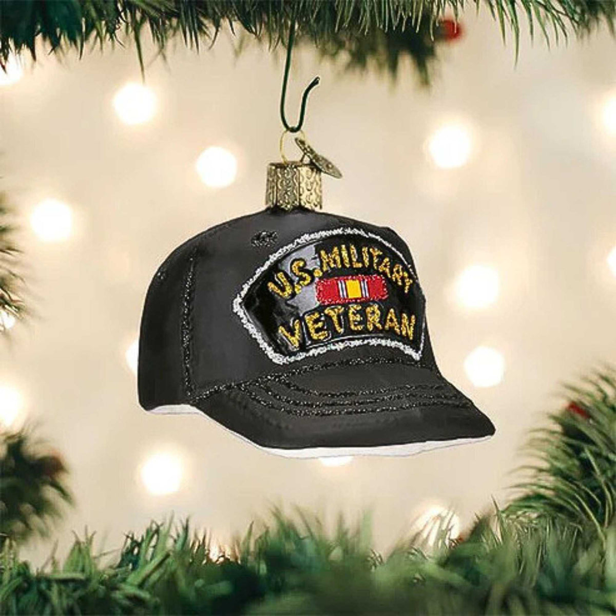 Old World Christmas Veteran's Cap - - SBKGifts.com