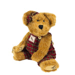 Boyds Bears Plush Sue Bearkins - 1 Plush Bear 10 Inch, Polyester - Overalls Pinecone Country Lodge 917440 (4107)
