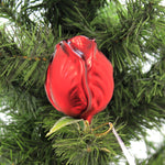 Tulip - 3 Inch, Glass - Clip-On Christmas Visions 10038S019 (41106)