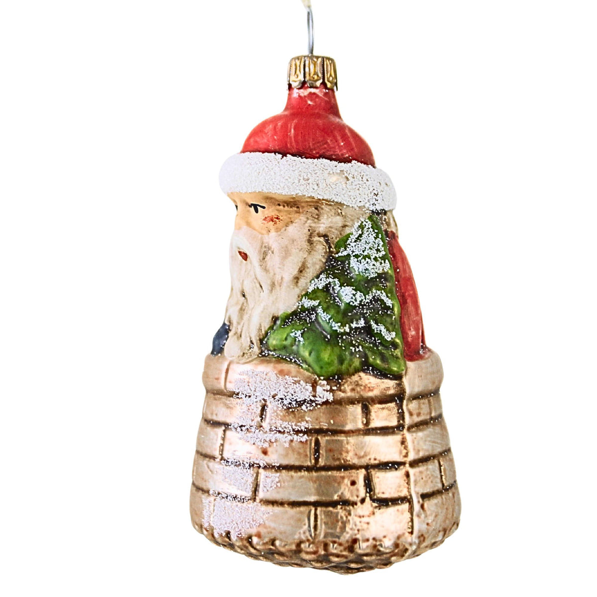 Marolin Nicholas With Tree In The Chimney - - SBKGifts.com