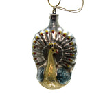 Marolin Peacock Glass Ornament Feather Tree 2011201 (41238)