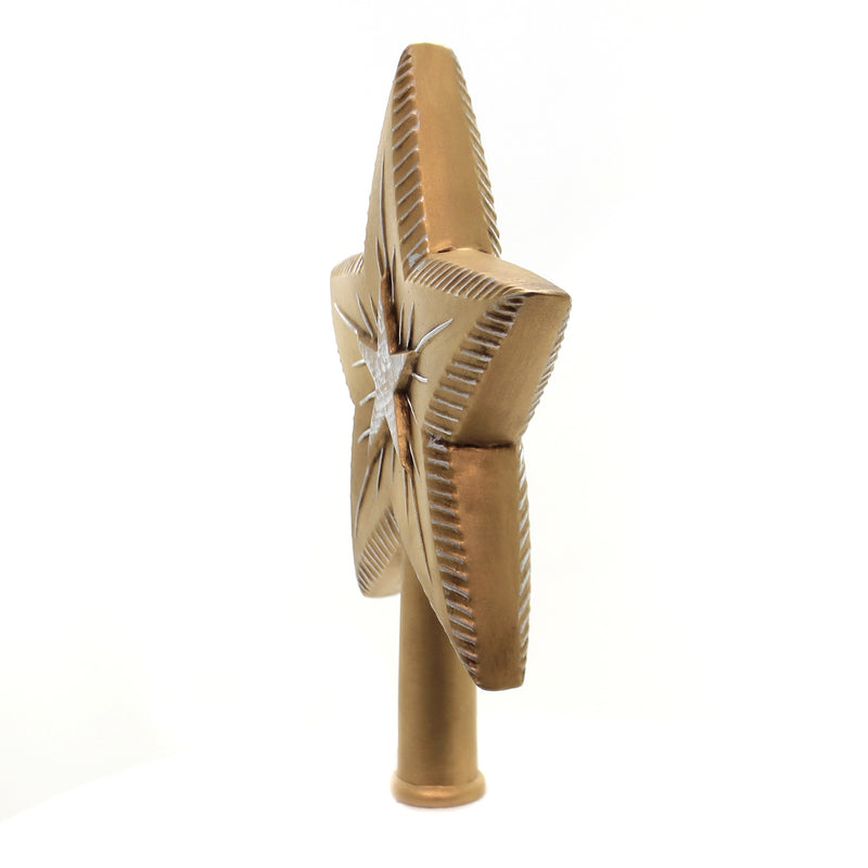 Marolin Big Binary Star Gold & Silver - - SBKGifts.com