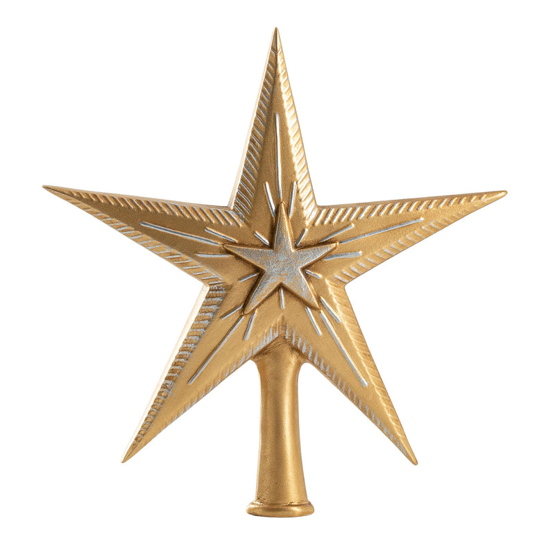 Marolin 7 Inch Binary Star Silver & Gol - - SBKGifts.com
