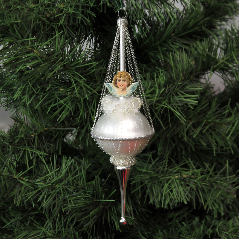 Marolin Silver Angel Balloon - - SBKGifts.com
