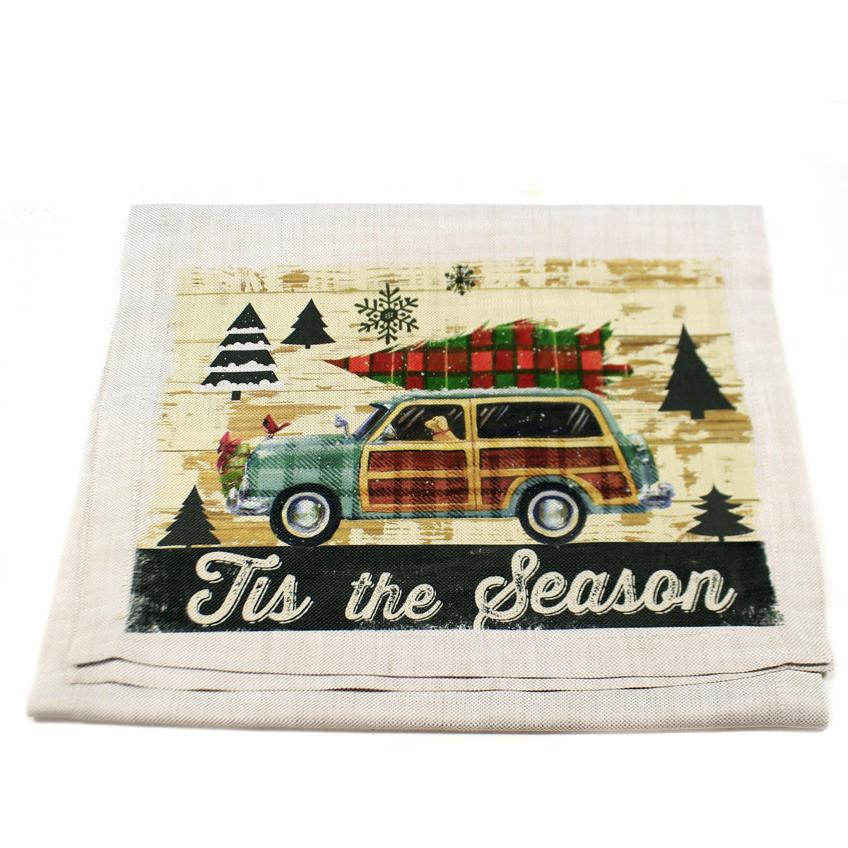 (41343) Christmas Plaid Table Runner