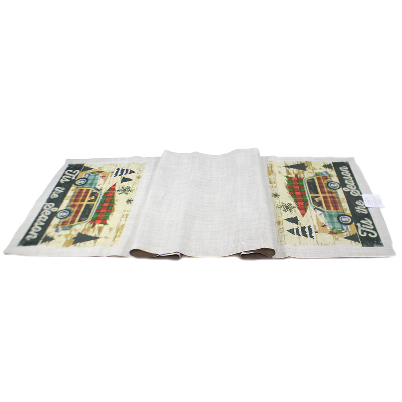 Christmas Christmas Plaid Table Runner - - SBKGifts.com