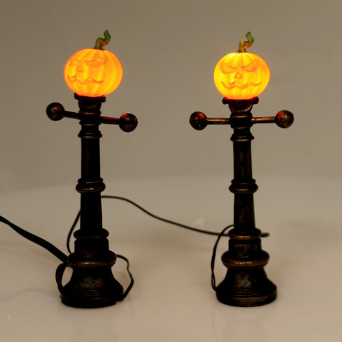 Department 56 Accessory Halloween Street Lamps - - SBKGifts.com