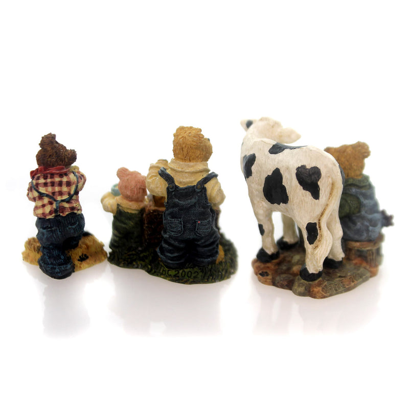 Boyds Bears Farmer Dell And Bessie, Junior And Hampton, Tucker - - SBKGifts.com