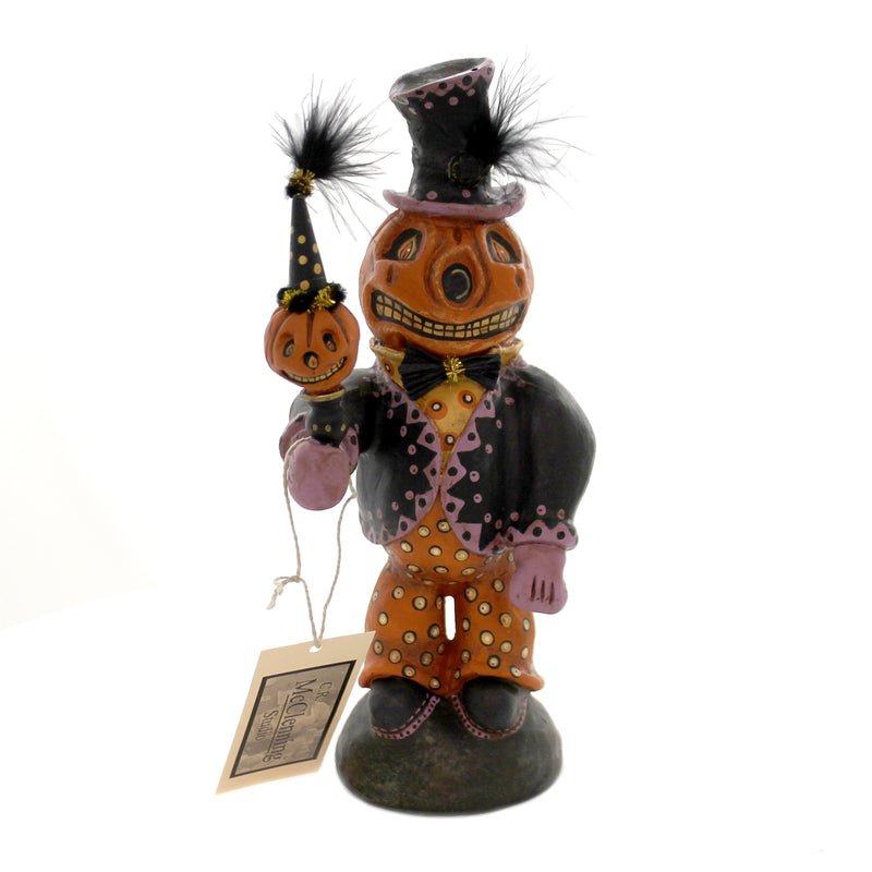 Charles Mcclenning The Mayor Polyresin Halloween Pumpkin Figurine 24104 (41605)