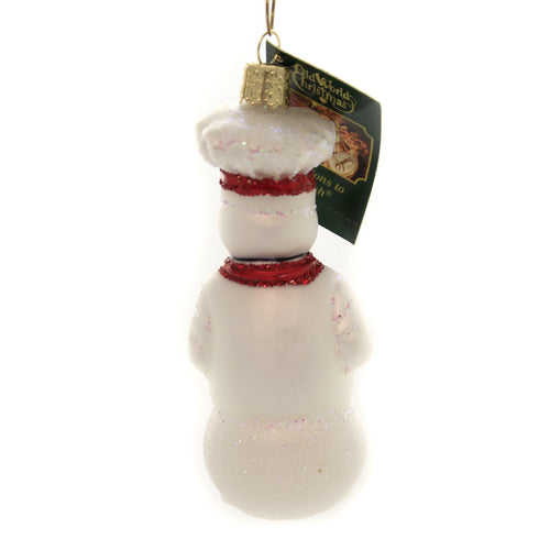 Old World Christmas Snowman Chef - - SBKGifts.com