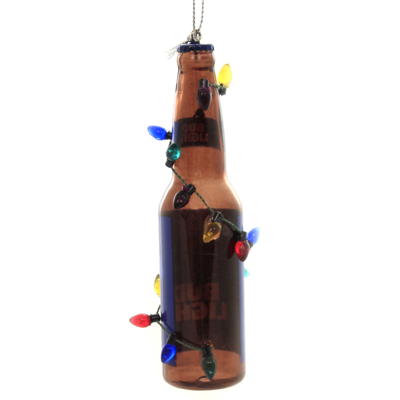 Holiday Ornaments Bud Light Bottle W/ Bulbs - - SBKGifts.com