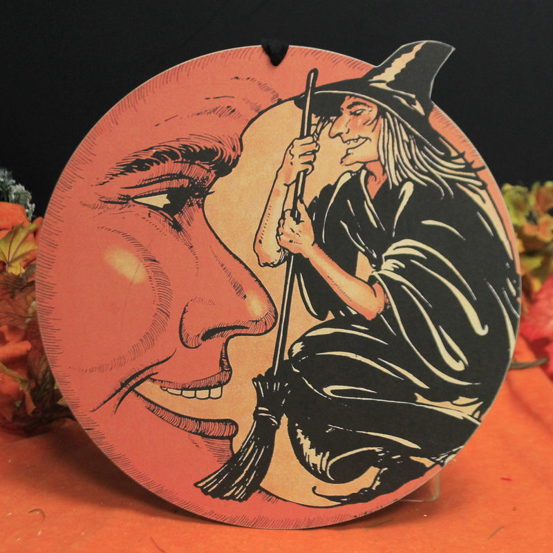 Halloween Witch Moon Wall Decor - - SBKGifts.com