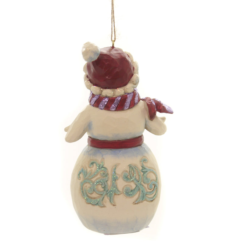 Jim Shore Winter Wonderland Snowman. - - SBKGifts.com