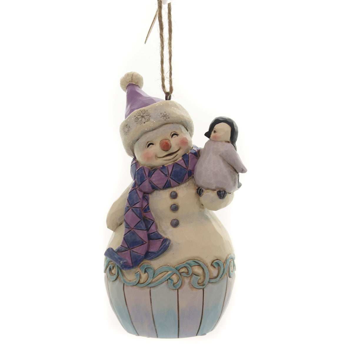 (42358) Snowman With Baby Penguin