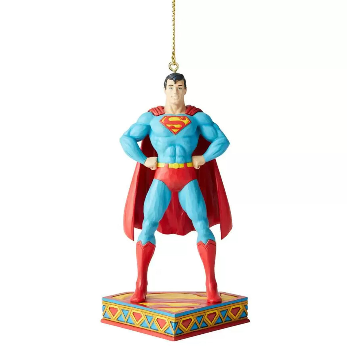 Jim Shore Man Of Steel Ornament - - SBKGifts.com