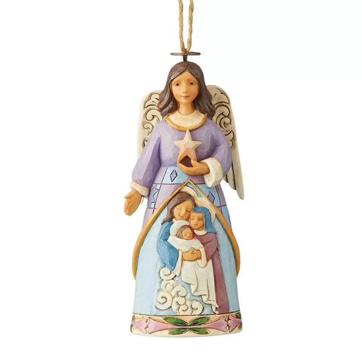 Jim Shore Angel With Holy Family - - SBKGifts.com