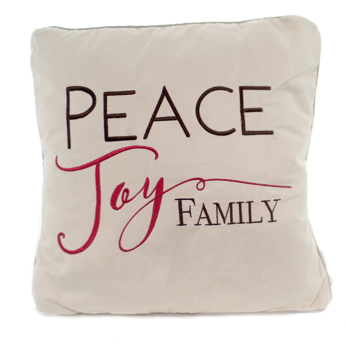 (42463) Peace Joy Family Pillow