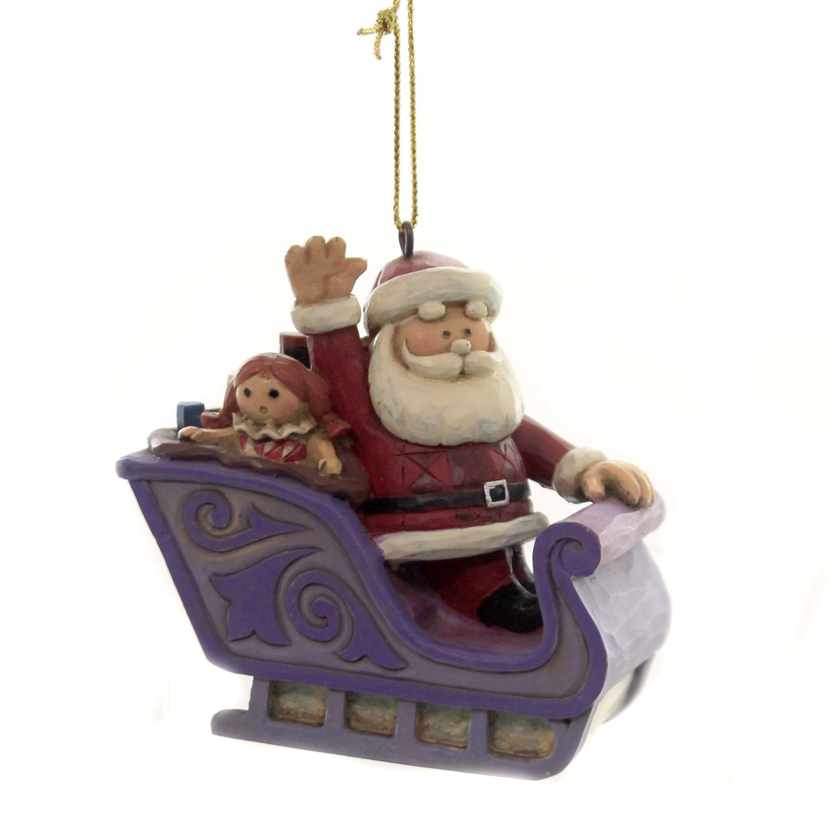 (42468) Santa In Sleigh W/Misfit Toys