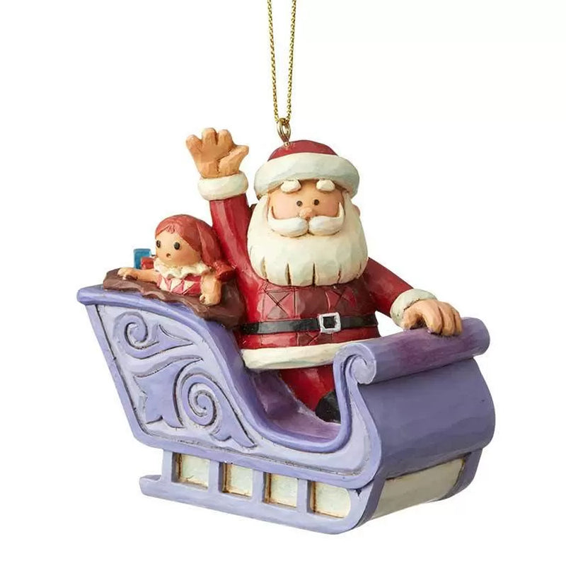 Jim Shore Santa In Sleigh W/Misfit Toys - - SBKGifts.com