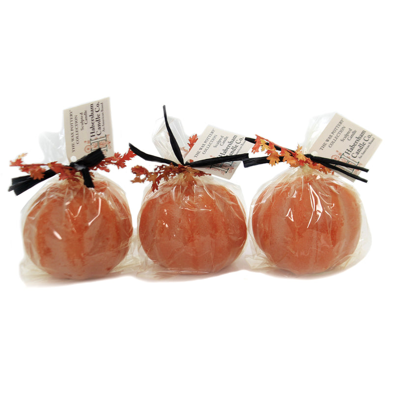(42508) Sculpted Pumpkin Candle