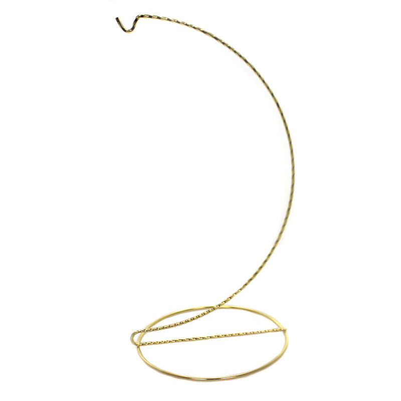 (42521) Twisted Brass Hanger 11 Inch
