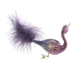 Golden Bell Collection Merlot & Gold Clip On Peacock - - SBKGifts.com