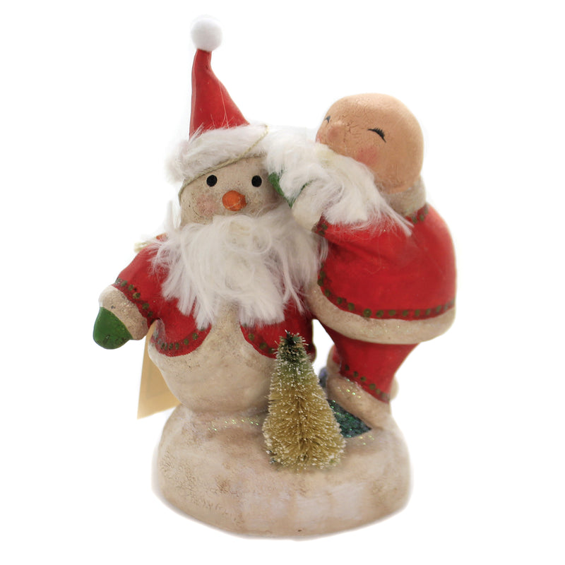 Christmas Snowman Dress Up Polyresin Santa 24126 (42876)