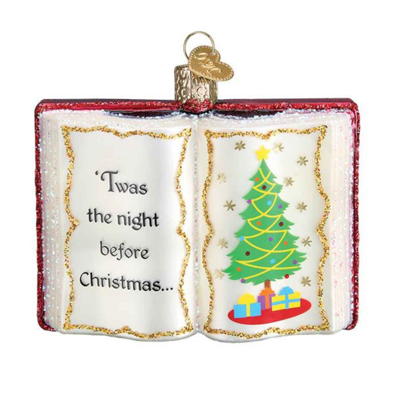 Old World Christmas 3.0 Inches Tall The Night Before Christmas Glass Classic Children 32381 (43102)