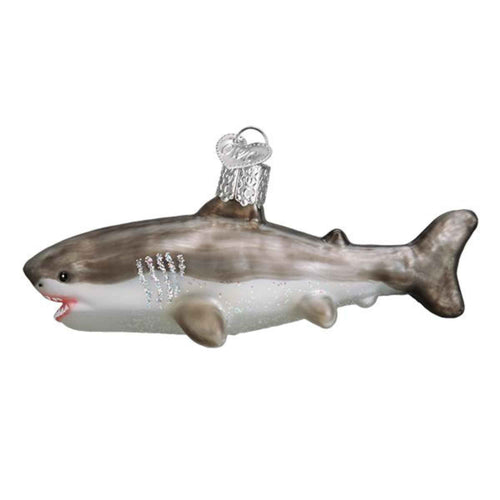 Old World Christmas Great White Shark - - SBKGifts.com