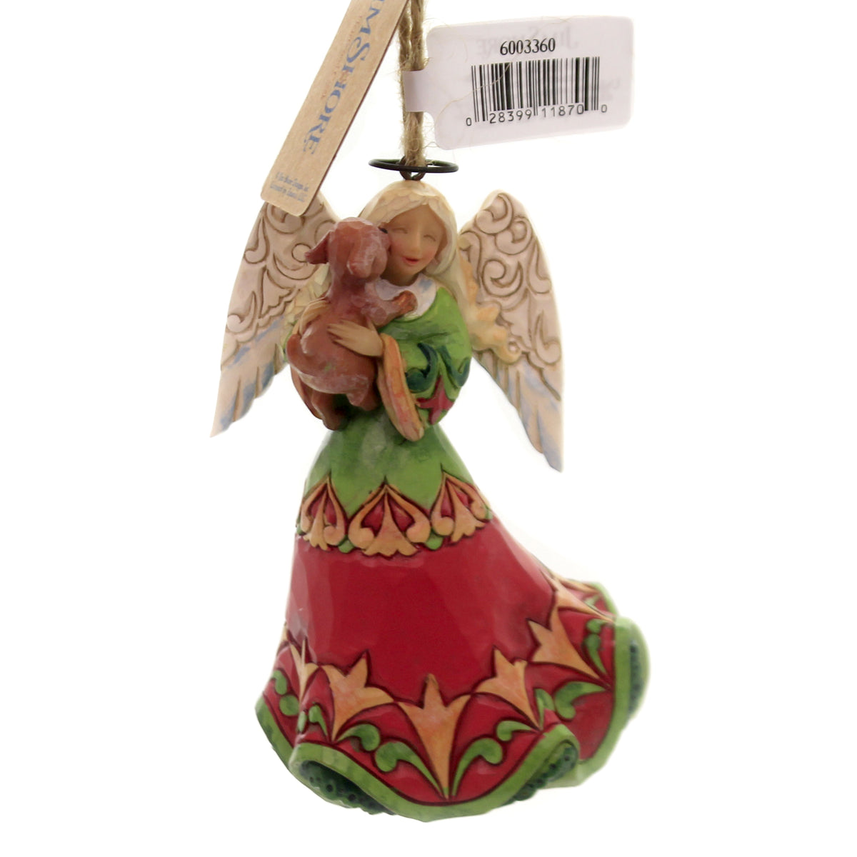(43118) Angel Holding Dog